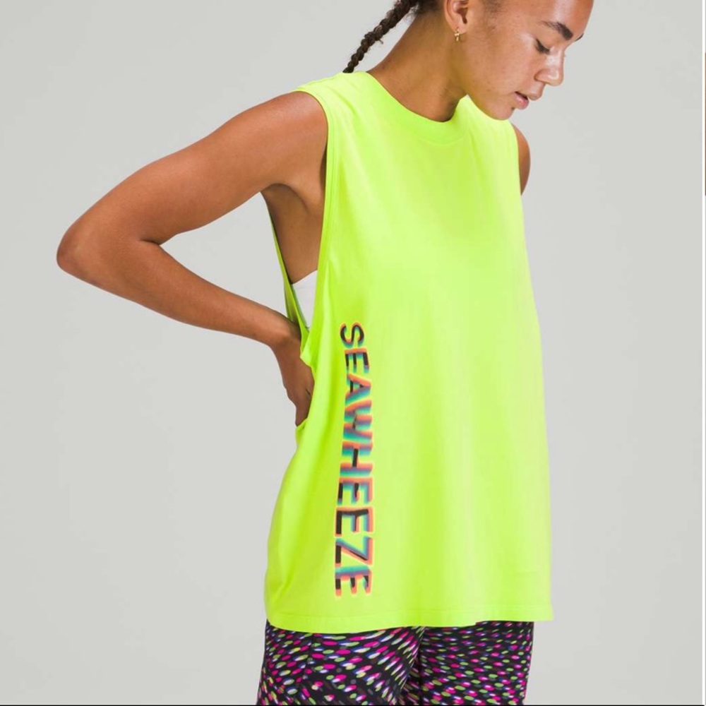 NWT Lululemon All Yours seawheeze tank size 8